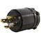 Ac Works Locking Plug, L14-30P, 30 A, 125/250V AC, Black ASL1430P-BK - alternate 1